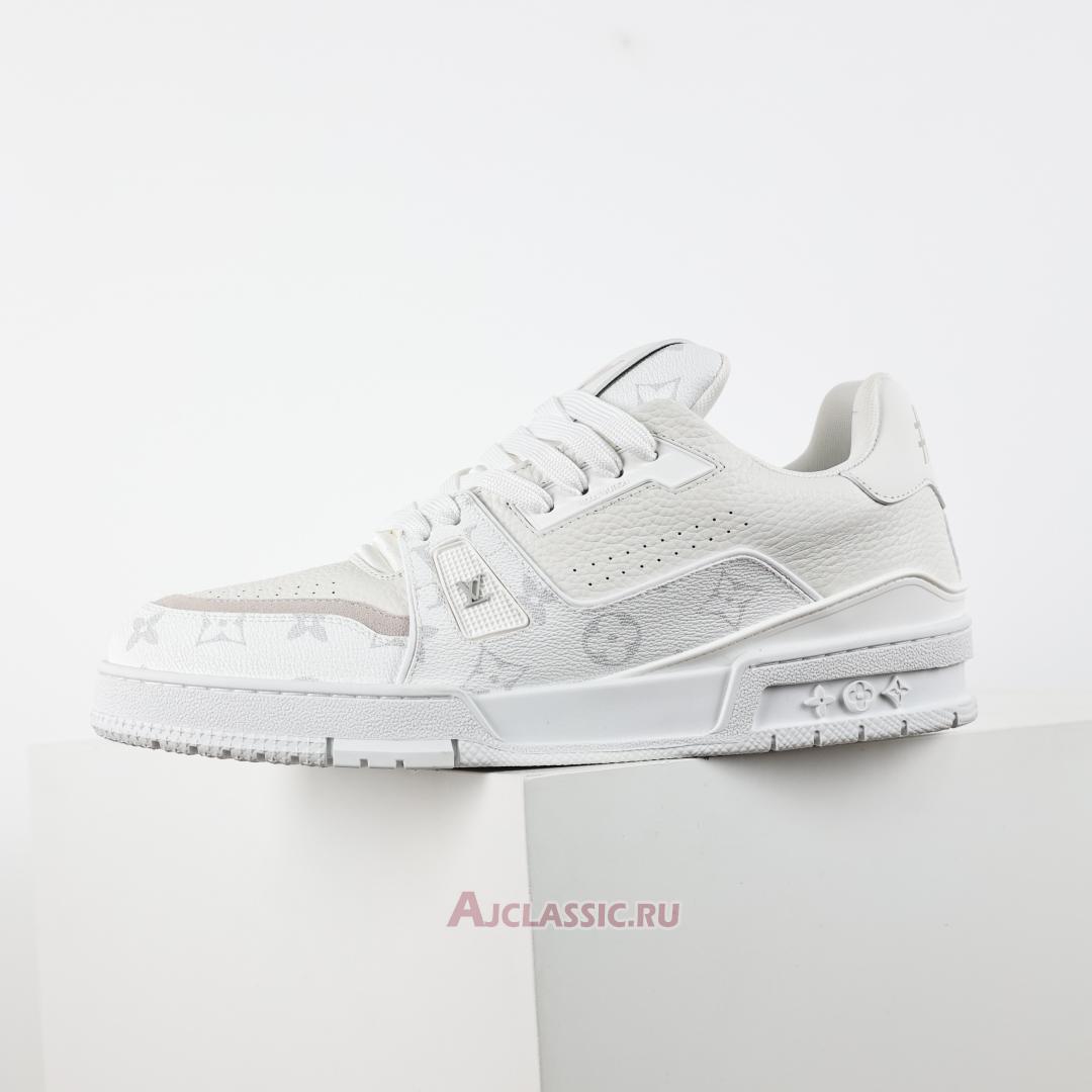 New Louis Vuitton LV Trainer Sneaker "White Monogram" 1AHDN3-2 Shoes