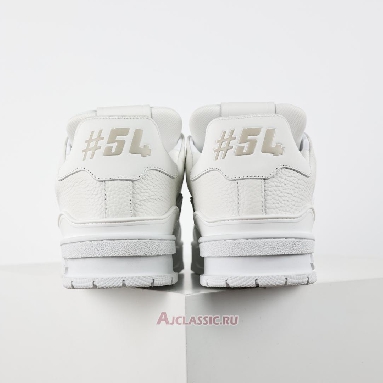 Buy Louis Vuitton LV Trainer Sneaker White Monogram White 1AHDN3-2 Quality Reps Replicas Shoes