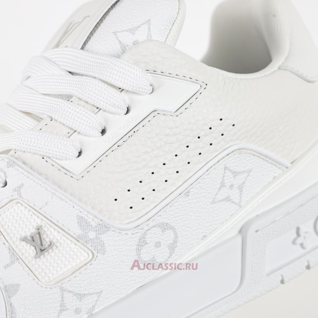 New Louis Vuitton LV Trainer Sneaker "White Monogram" 1AHDN3-2 Shoes