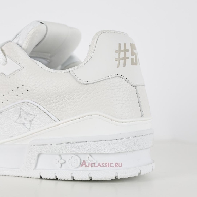 Buy Louis Vuitton LV Trainer Sneaker White Monogram White 1AHDN3-2 Quality Reps Replicas Shoes