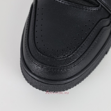 Buy Louis Vuitton LV Trainer Sneaker Black Wool Black 1A9AFM Quality Reps Replicas Shoes