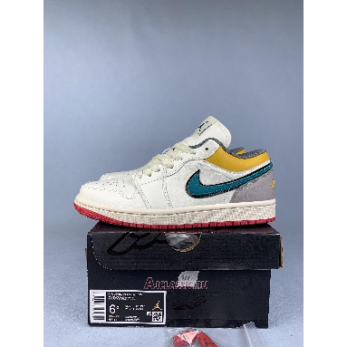Buy Air Jordan 1 Low Premium Sail Cashmere White HV4511-133 Quality Reps Replicas Shoes