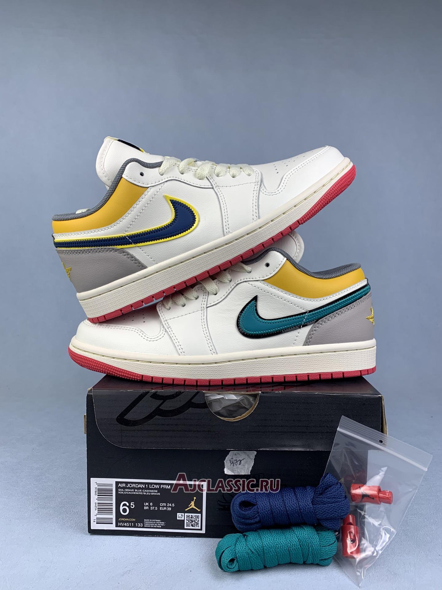 New Air Jordan 1 Low Premium "Sail Cashmere" HV4511-133 Shoes