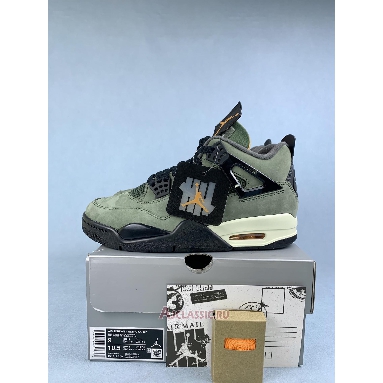 Buy Undefeated x Air Jordan 4 Retro 2025 Green IB1854-200 Quality Reps Replicas Shoes