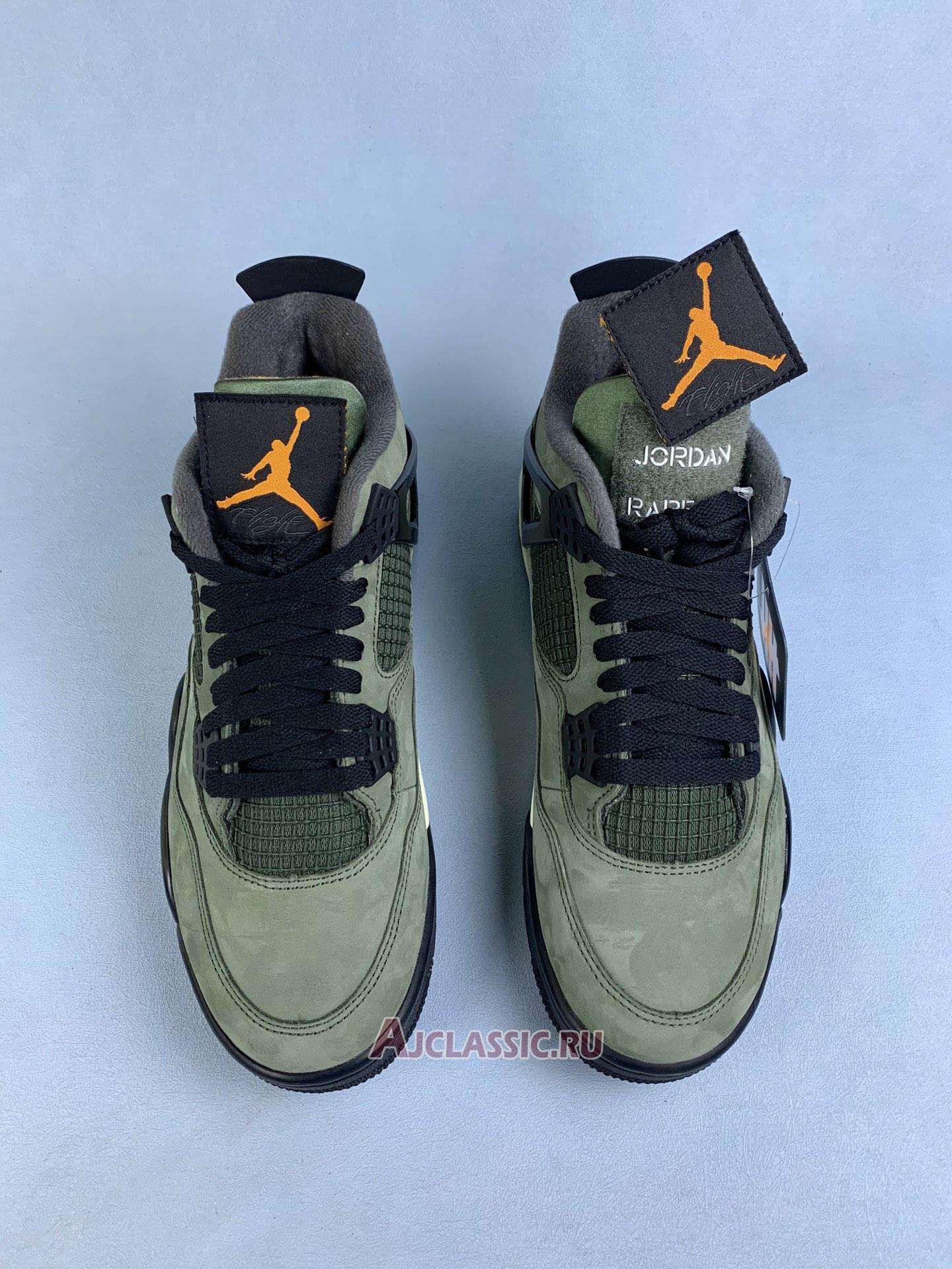 New Undefeated x Air Jordan 4 Retro 2025 IB1854-200 Shoes