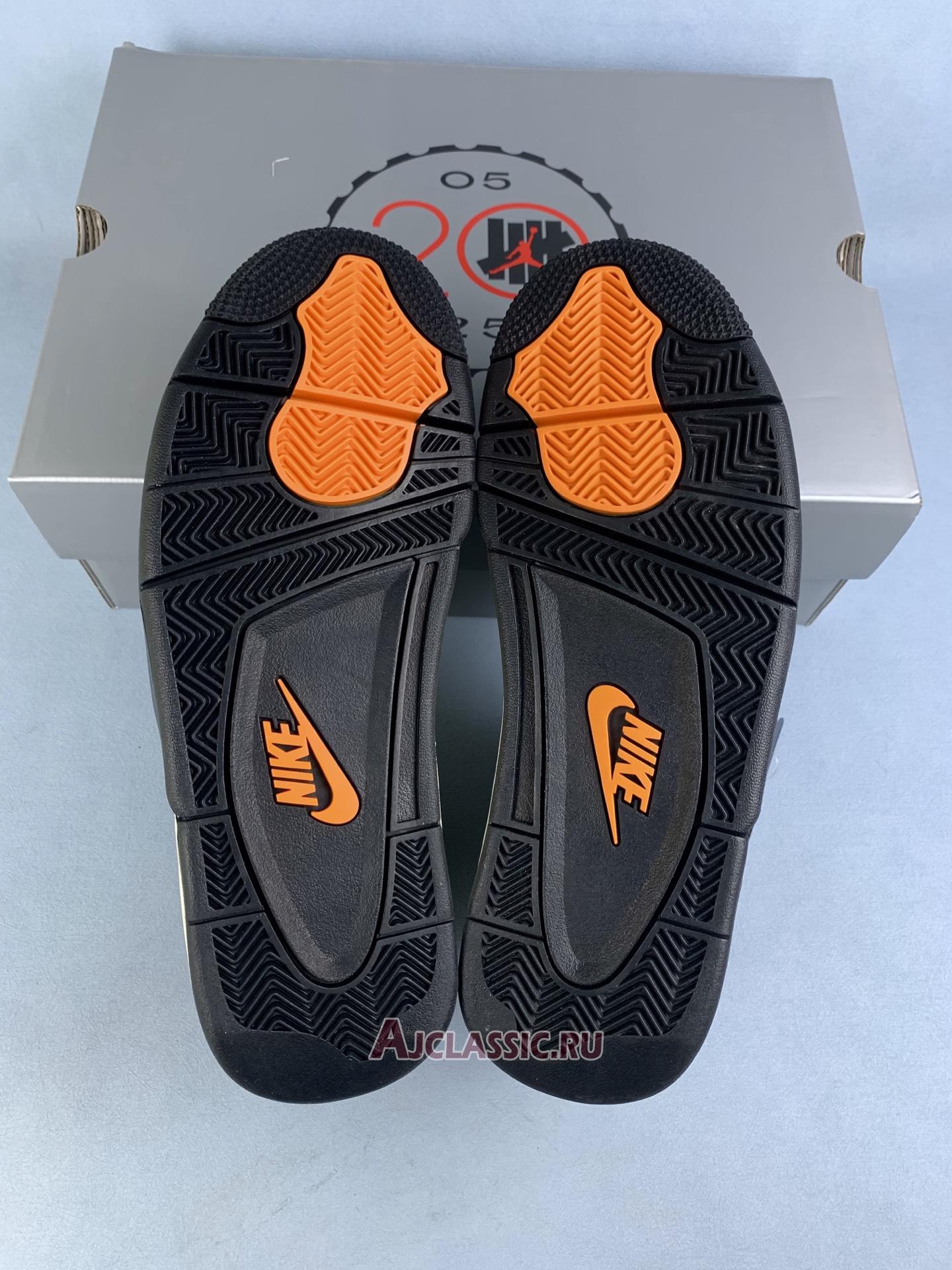 New Undefeated x Air Jordan 4 Retro 2025 IB1854-200 Shoes