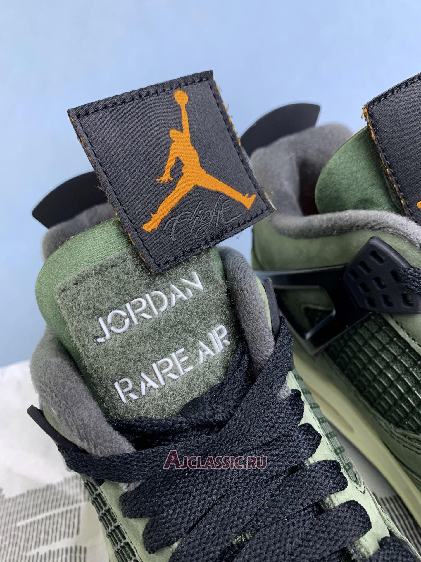 New Undefeated x Air Jordan 4 Retro 2025 IB1854-200 Shoes