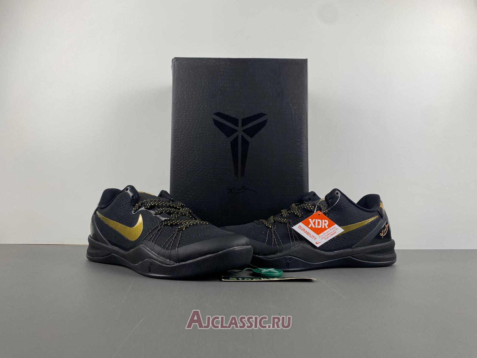 New Nike Kobe 8 Elite+ "Black Gold" 603269-100 Shoes