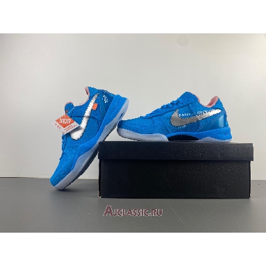 Buy Off-White x Nike Kobe 8 Protro Customs Blue Kotakustoms Quality Reps Replicas Shoes