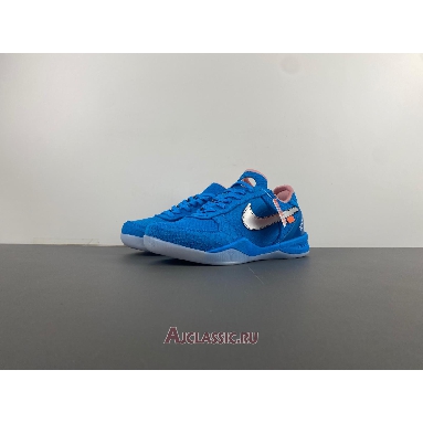 Buy Off-White x Nike Kobe 8 Protro Customs Blue Kotakustoms Quality Reps Replicas Shoes