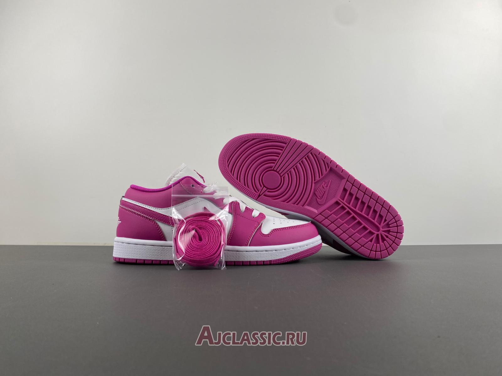 New Air Jordan 1 Low GS "Fire Pink" FV8486-600 Shoes