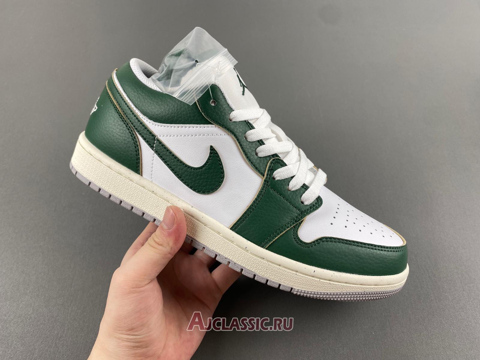 New Air Jordan 1 Low "Oxidized Green" FQ7687-300 Shoes