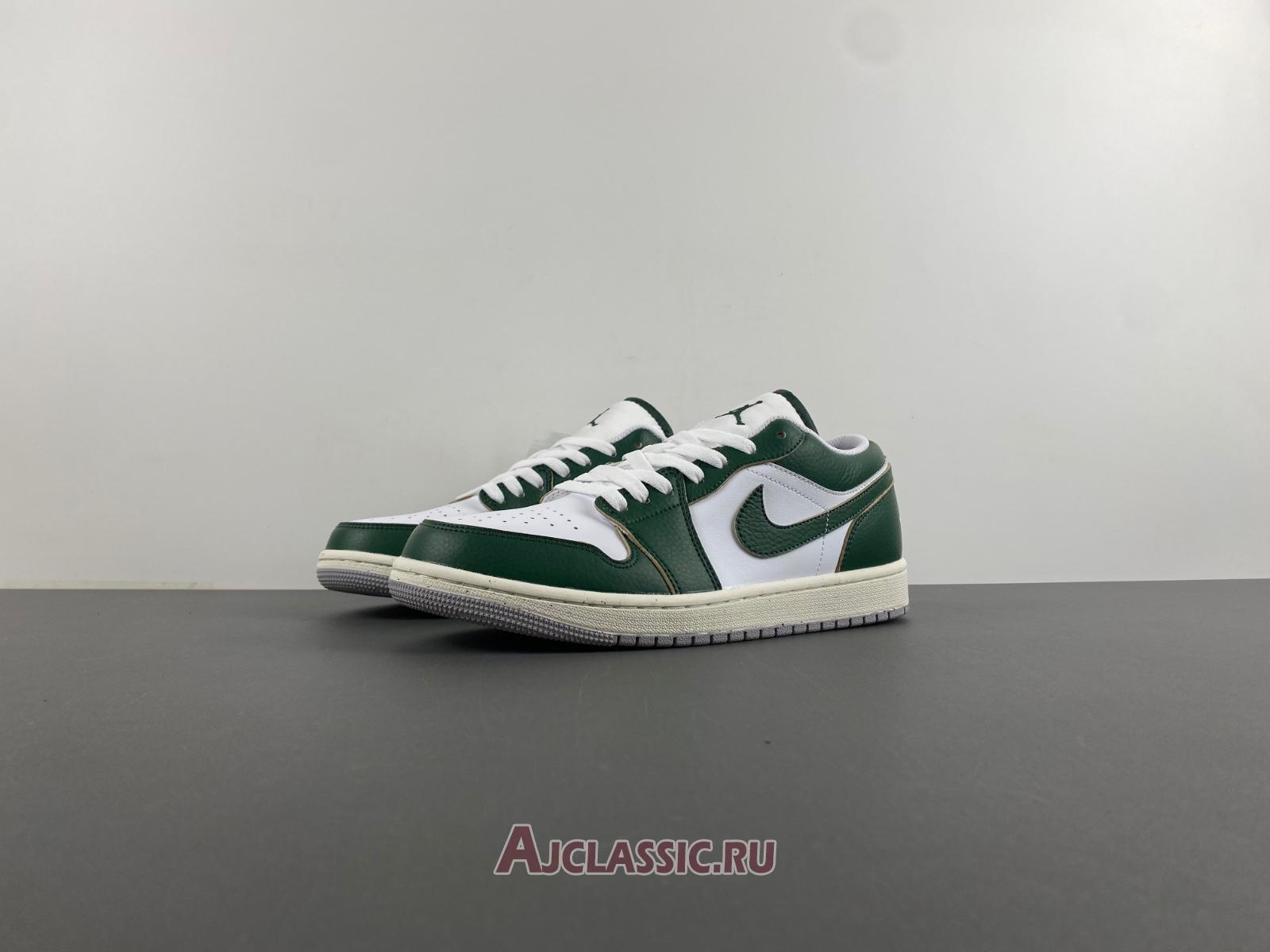 New Air Jordan 1 Low "Oxidized Green" FQ7687-300 Shoes