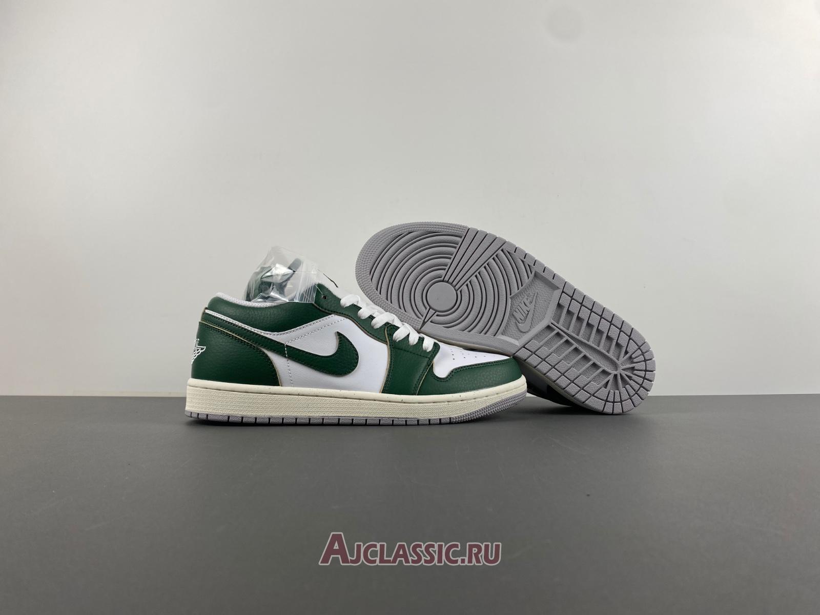 New Air Jordan 1 Low "Oxidized Green" FQ7687-300 Shoes