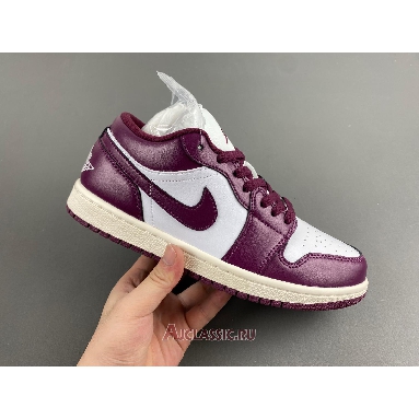 Buy Air Jordan 1 Low Bordeaux Purple DC0774-161 Quality Reps Replicas Shoes