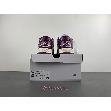 Buy Air Jordan 1 Low Bordeaux Purple DC0774-161 Quality Reps Replicas Shoes