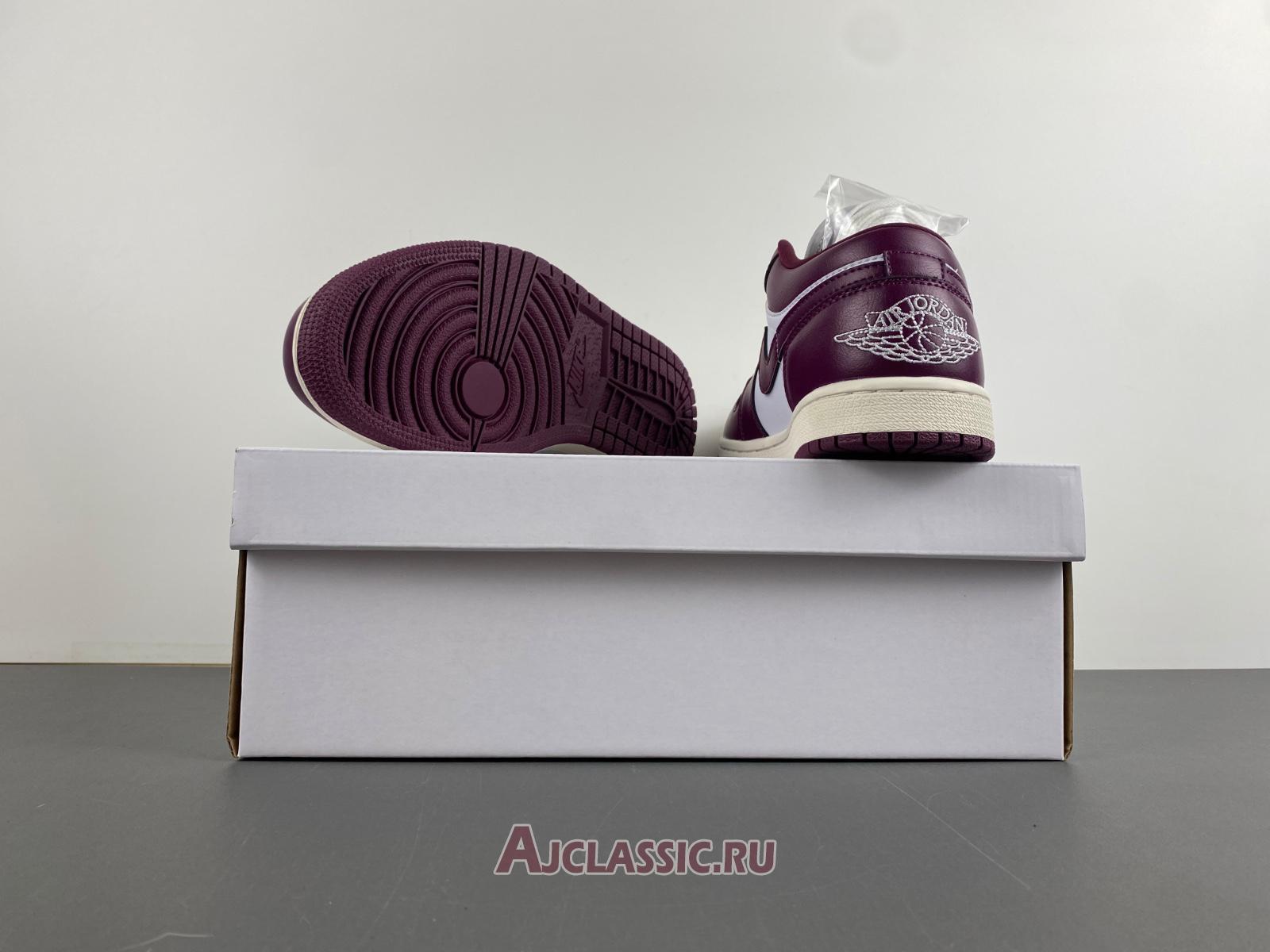 New Air Jordan 1 Low "Bordeaux" DC0774-161 Shoes