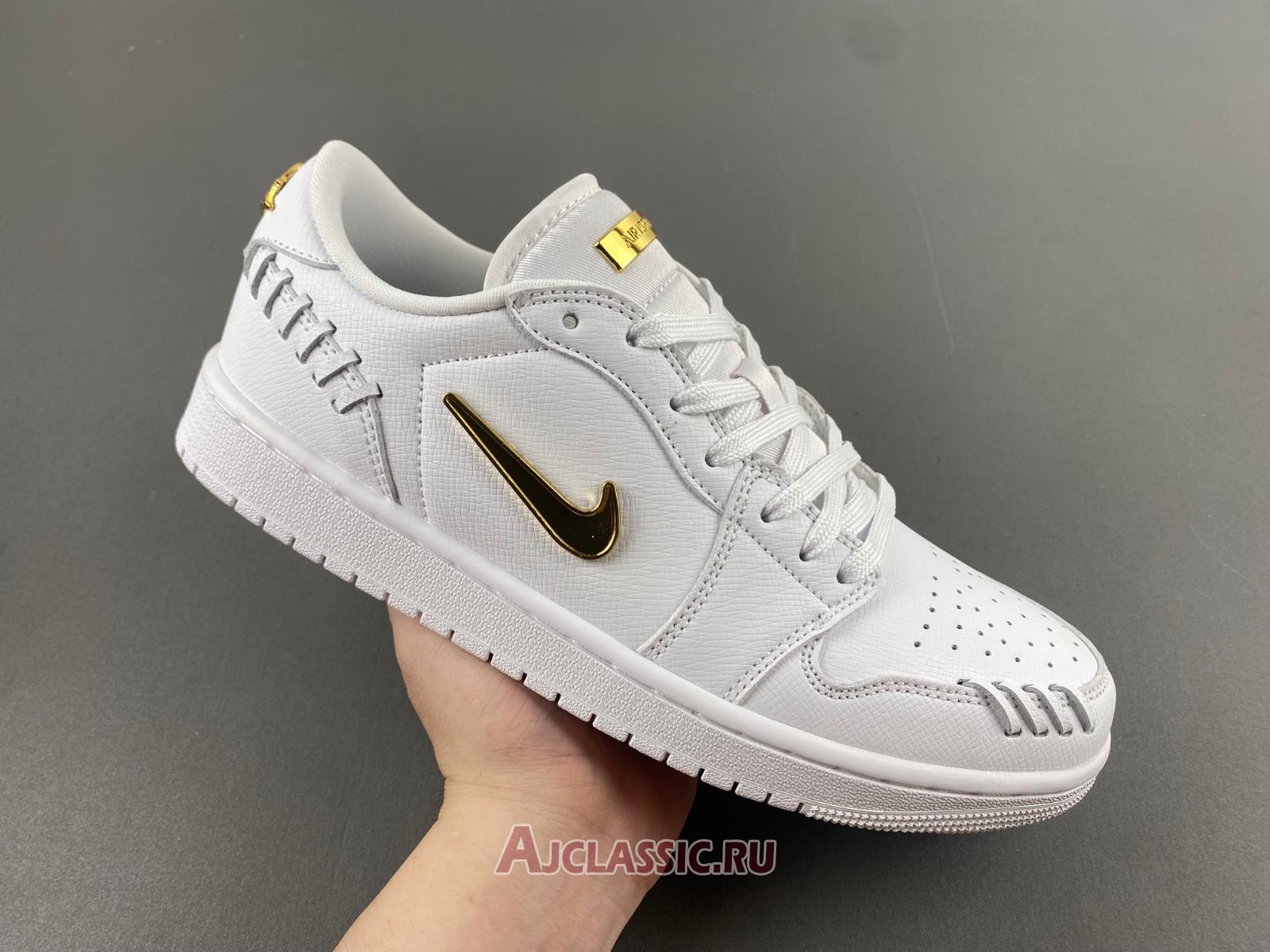 New Air Jordan 1 Low Method of Make "Sail Metallic Gold" FN5032-100 Shoes