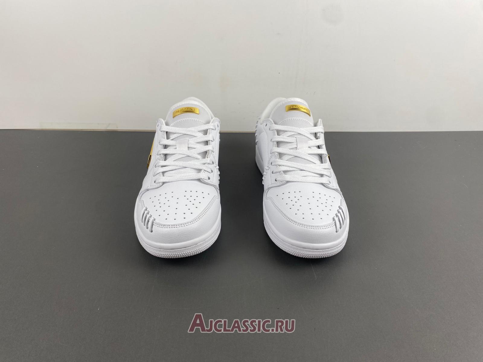 New Air Jordan 1 Low Method of Make "Sail Metallic Gold" FN5032-100 Shoes