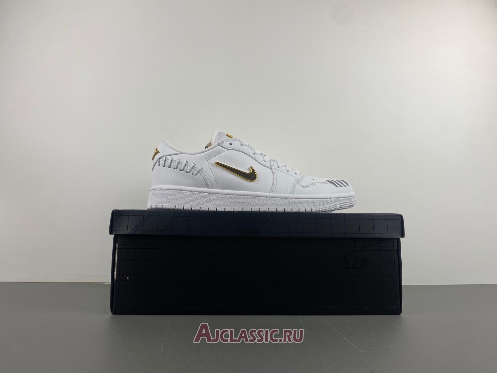New Air Jordan 1 Low Method of Make "Sail Metallic Gold" FN5032-100 Shoes