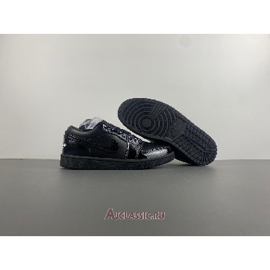 Buy Air Jordan 1 Low SE Black Croc Black HJ7743-010 Quality Reps Replicas Shoes
