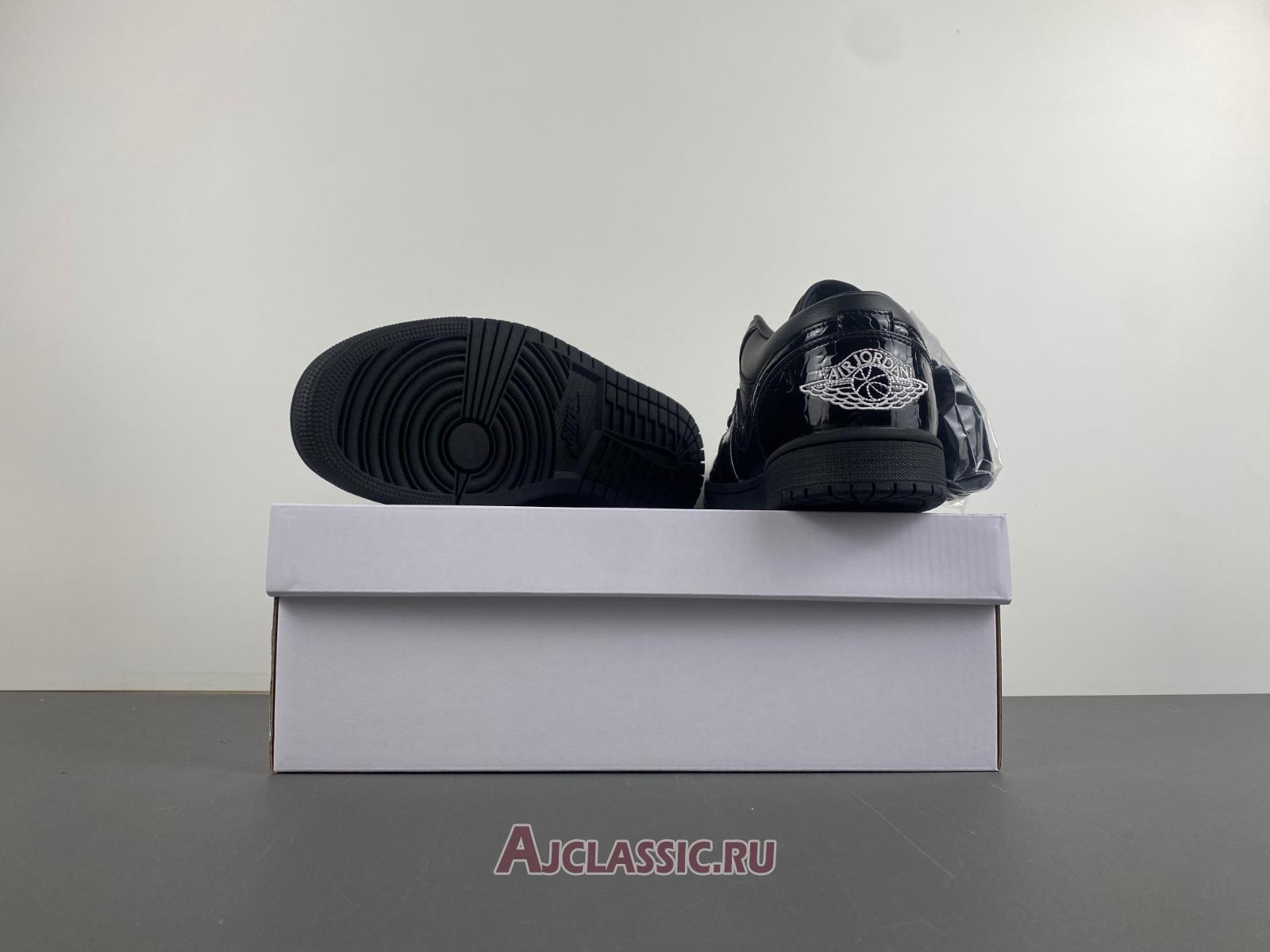 New Air Jordan 1 Low SE "Black Croc" HJ7743-010 Shoes