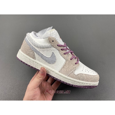 Buy Air Jordan 1 Low GS Sail Violet Dust Cream FQ8094-100 Quality Reps Replicas Shoes