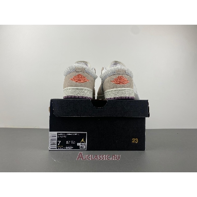Buy Air Jordan 1 Low GS Sail Violet Dust Cream FQ8094-100 Quality Reps Replicas Shoes