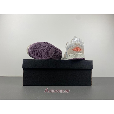 Buy Air Jordan 1 Low GS Sail Violet Dust Cream FQ8094-100 Quality Reps Replicas Shoes