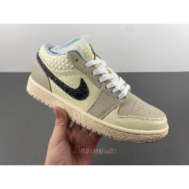 Buy Air Jordan 1 Low SE Sanddrift Glacier Blue Cream HQ3440-101-2 Quality Reps Replicas Shoes