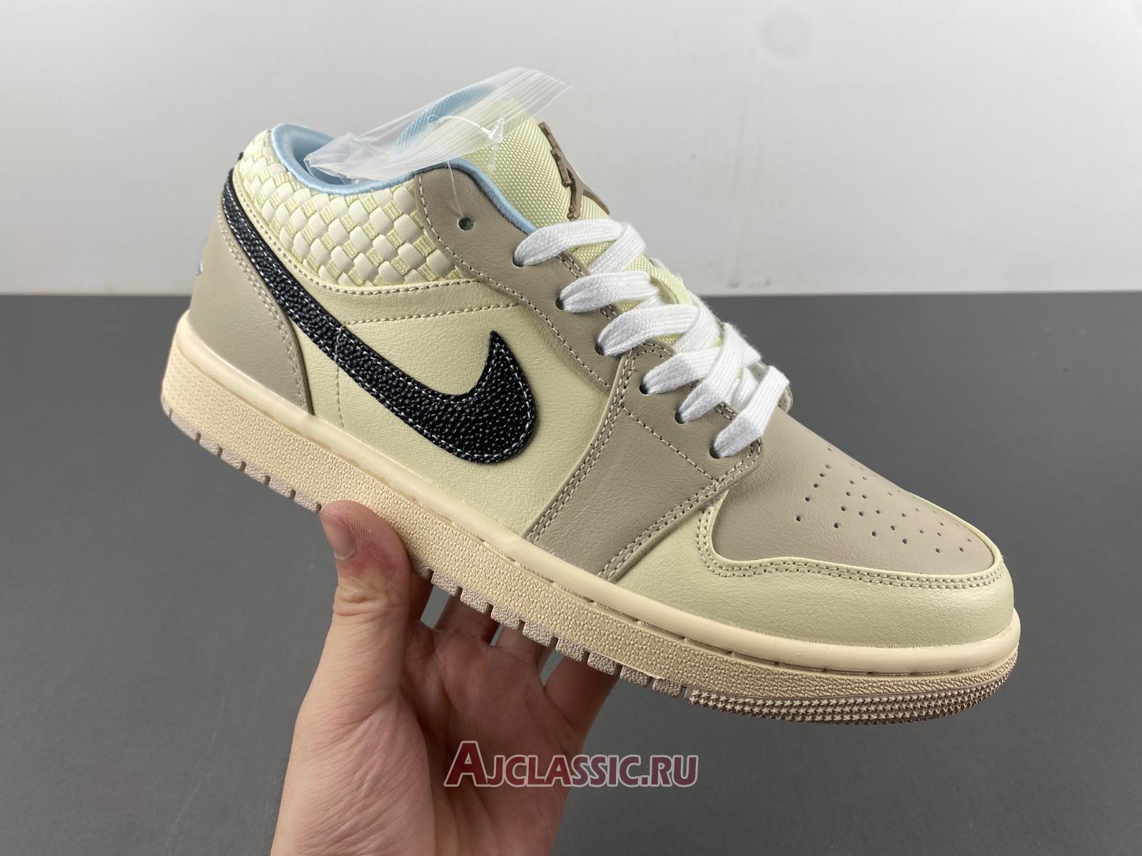 New Air Jordan 1 Low SE "Sanddrift Glacier Blue" HQ3440-101-2 Shoes