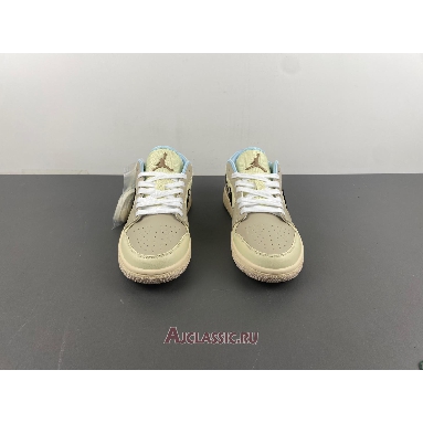 Buy Air Jordan 1 Low SE Sanddrift Glacier Blue Cream HQ3440-101-2 Quality Reps Replicas Shoes