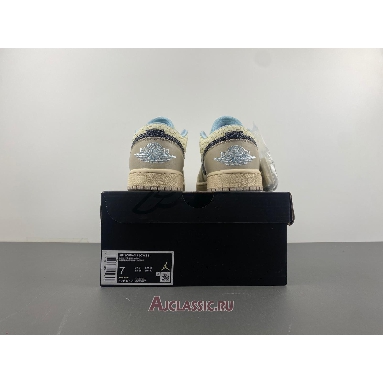 Buy Air Jordan 1 Low SE Sanddrift Glacier Blue Cream HQ3440-101-2 Quality Reps Replicas Shoes