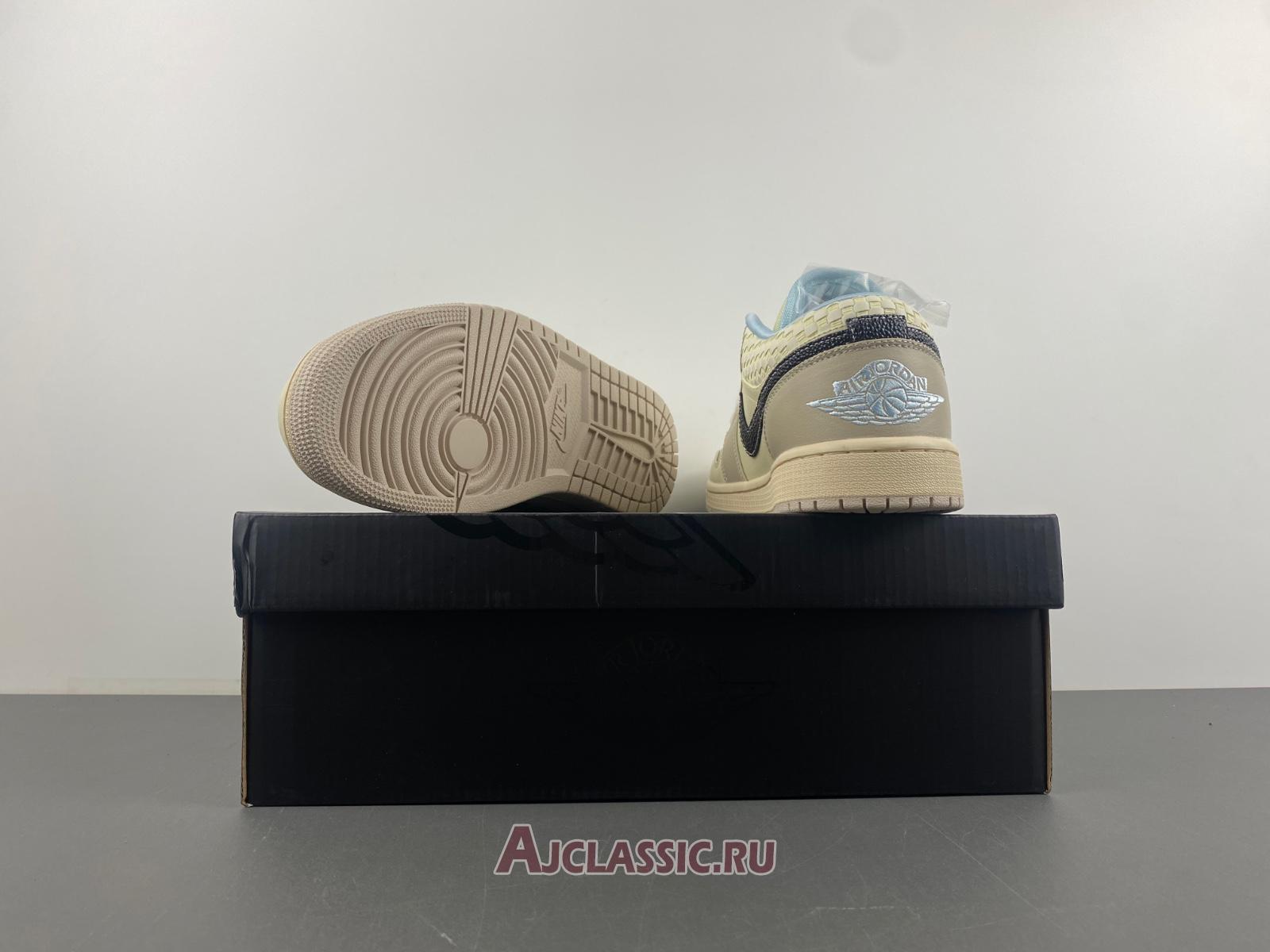 New Air Jordan 1 Low SE "Sanddrift Glacier Blue" HQ3440-101-2 Shoes