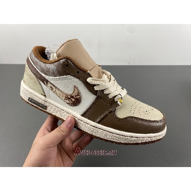 Buy Air Jordan 1 Retro Low Wukong Brown HF5743-221 Quality Reps Replicas Shoes