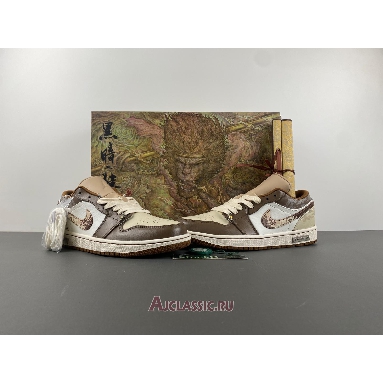Buy Air Jordan 1 Retro Low Wukong Brown HF5743-221 Quality Reps Replicas Shoes