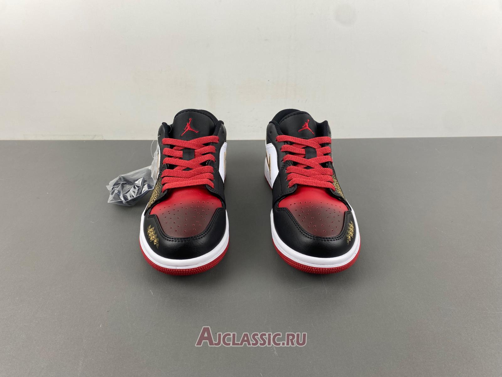 New Air Jordan 1 Retro Low "Red Goku" 553558-161-2 Shoes