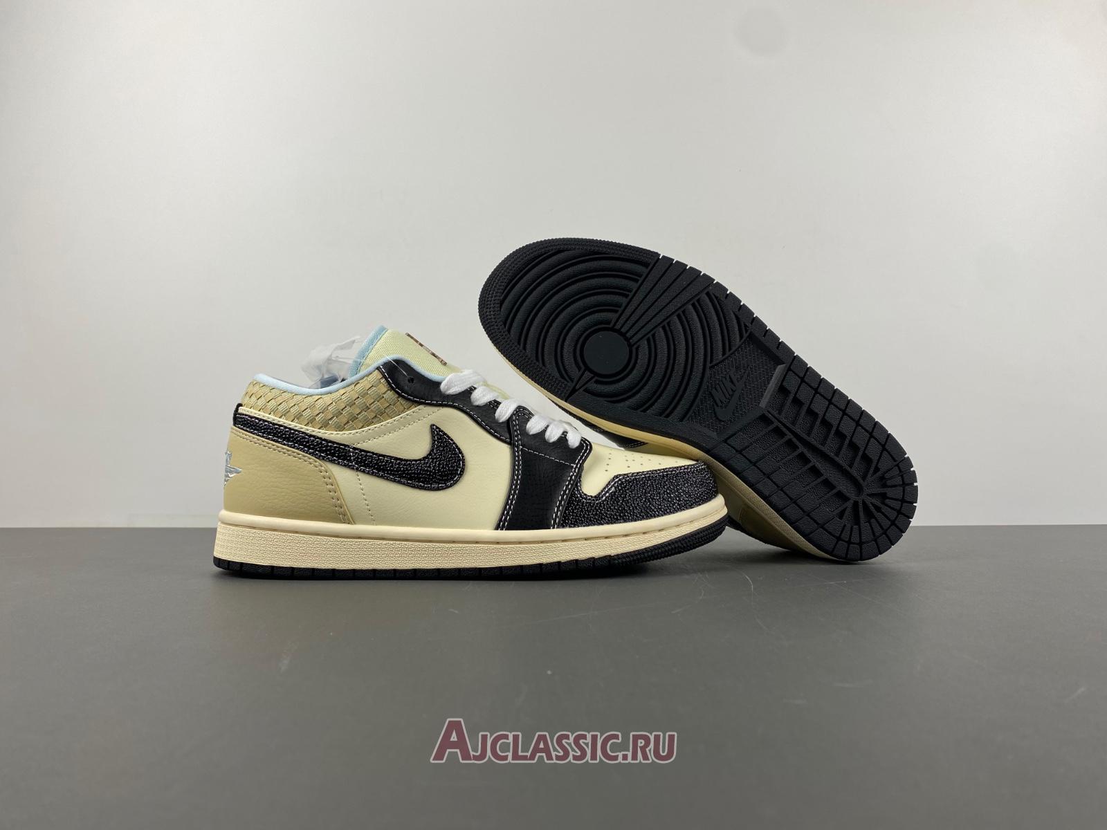 New Air Jordan 1 Retro SE "Coconut Milk Black" HQ3437-101 Shoes