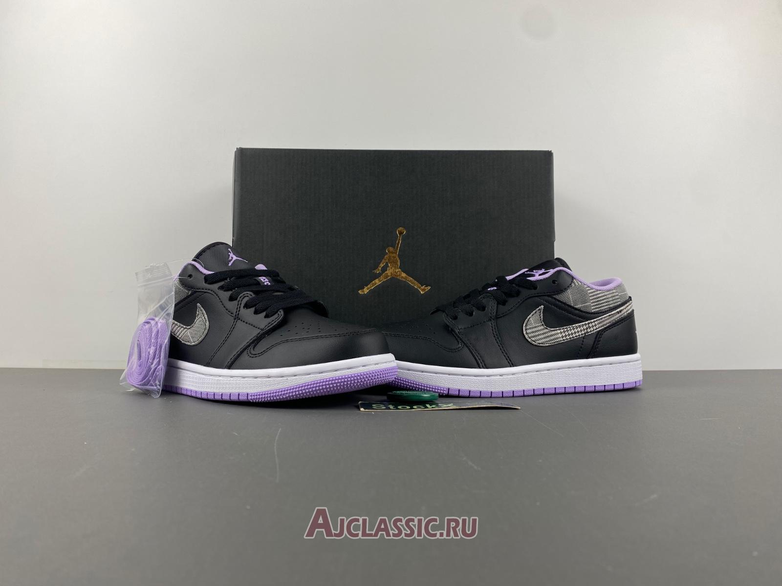 New Air Jordan 1 Low SE GS "Houndstooth" DH0570-015 Shoes