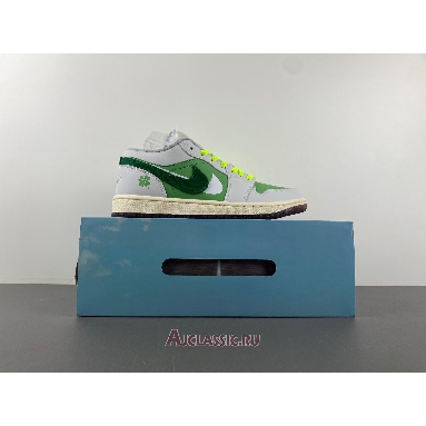 Buy Air Jordan 1 Low SE White Fluorescent Green Green HF4823-100-2 Quality Reps Replicas Shoes