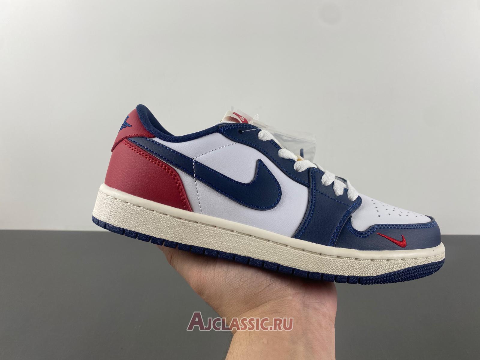 New Air Jordan 1 Retro Low OG "Howard University" HQ2993-100 Shoes