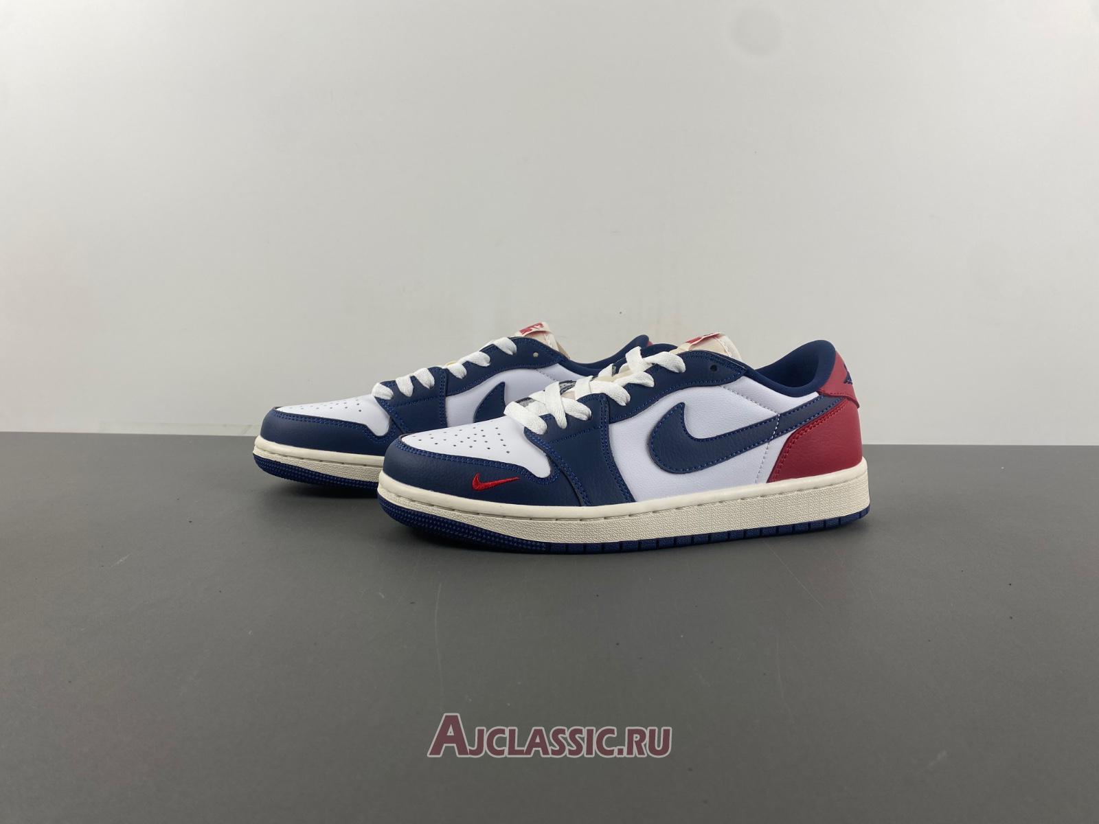 New Air Jordan 1 Retro Low OG "Howard University" HQ2993-100 Shoes