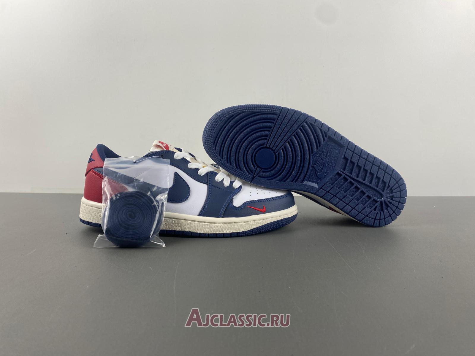 New Air Jordan 1 Retro Low OG "Howard University" HQ2993-100 Shoes