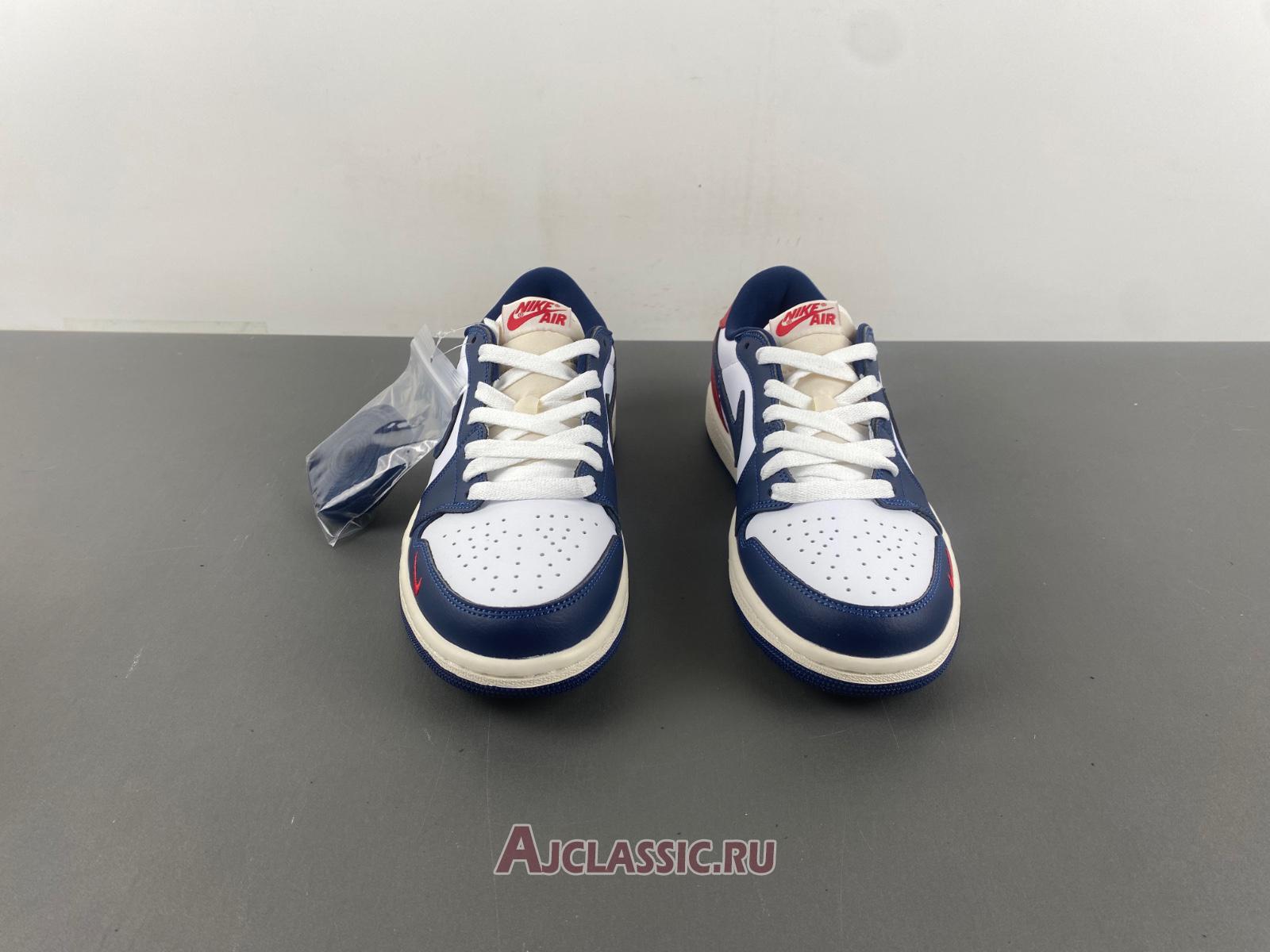 New Air Jordan 1 Retro Low OG "Howard University" HQ2993-100 Shoes