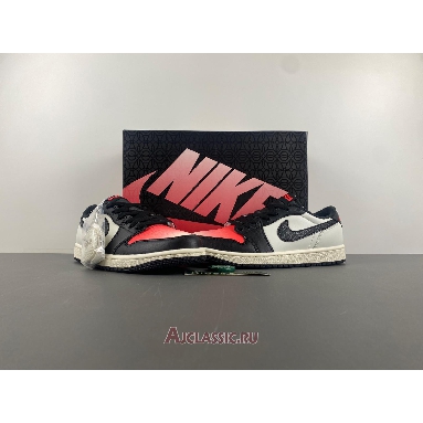 Buy Paris Saint-Germain x Air Jordan 1 Retro Low OG Sail Pink Oxford Red HF8828-100 Quality Reps Replicas Shoes