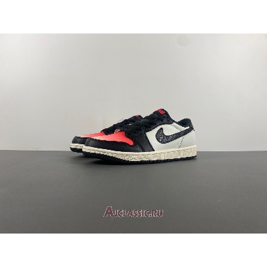 Buy Paris Saint-Germain x Air Jordan 1 Retro Low OG Sail Pink Oxford Red HF8828-100 Quality Reps Replicas Shoes