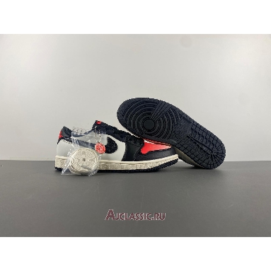 Buy Paris Saint-Germain x Air Jordan 1 Retro Low OG Sail Pink Oxford Red HF8828-100 Quality Reps Replicas Shoes
