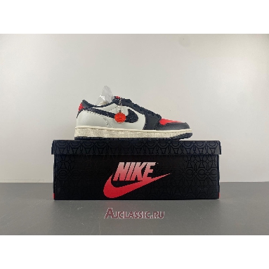 Buy Paris Saint-Germain x Air Jordan 1 Retro Low OG Sail Pink Oxford Red HF8828-100 Quality Reps Replicas Shoes