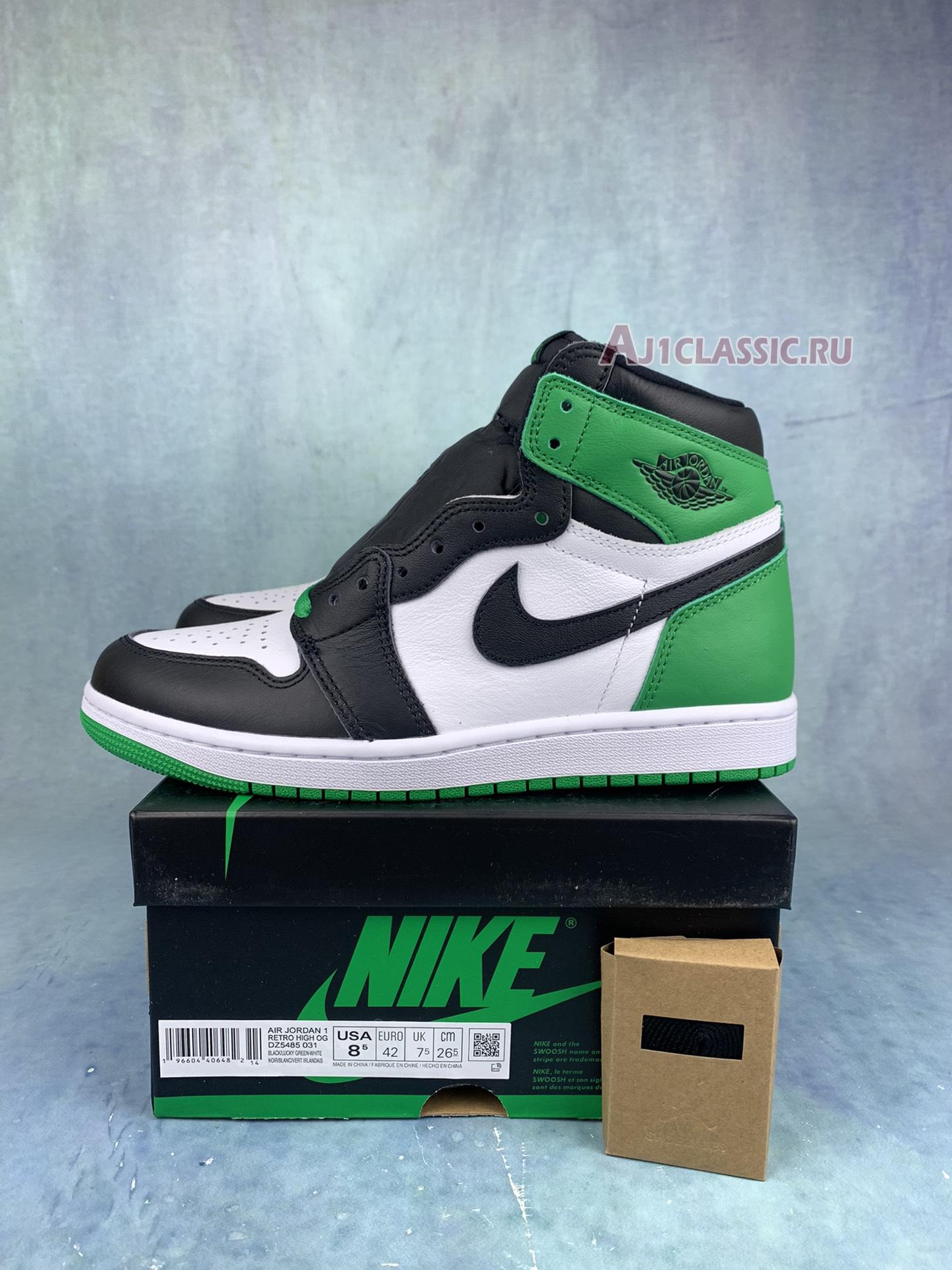 Air Jordan 1 Retro High OG Lucky Green DZ5485-031 Black/Lucky Green-White Sneakers Air Jordan 1 Retro High OG Lucky Green DZ5485-031 Black/Lucky Green-White Sneakers