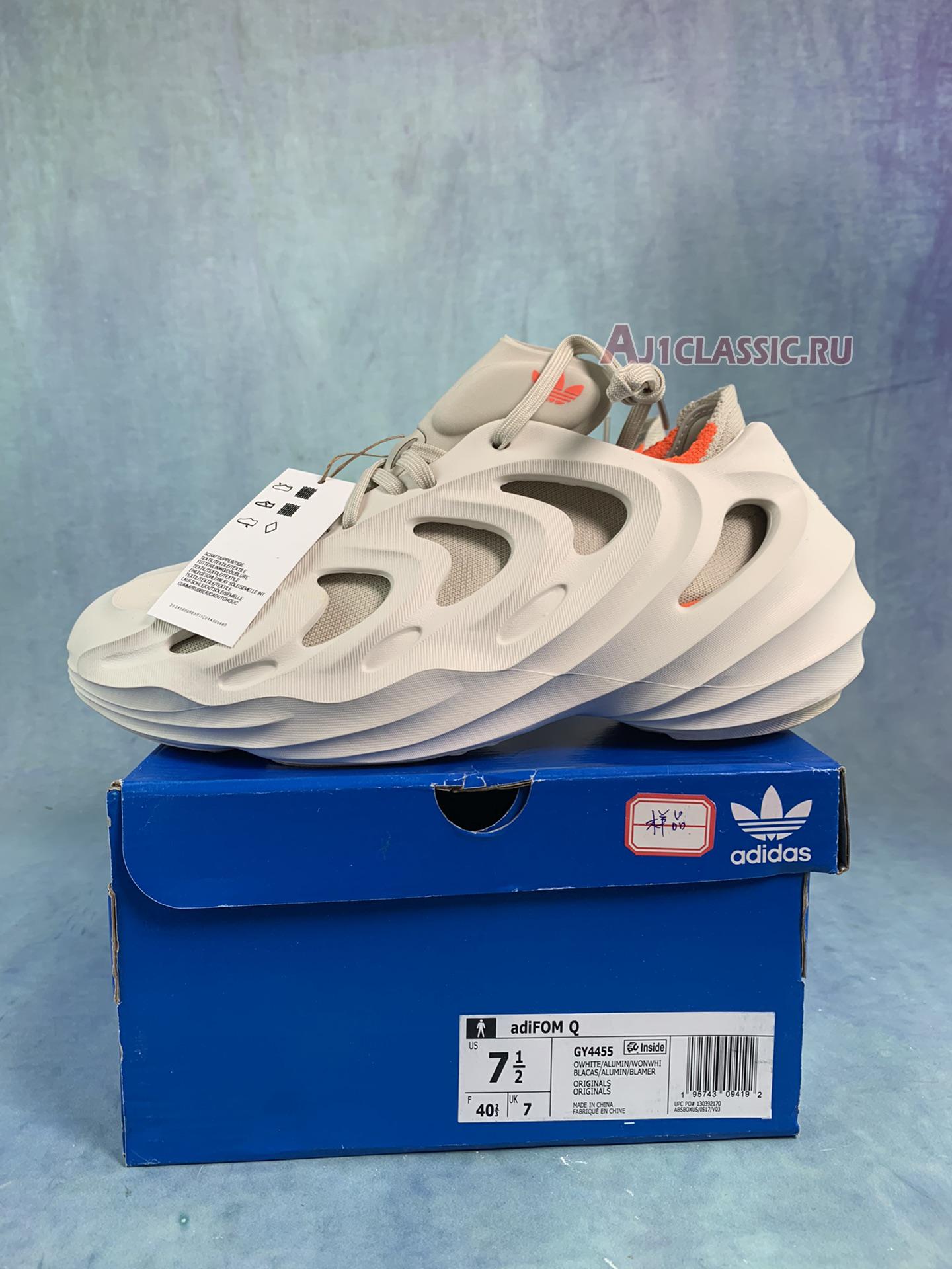 Adidas adiFOM Q Off-White GY4455 Off-White/Aluminium/Wonder White Sneakers Adidas adiFOM Q Off-White GY4455 Off-White/Aluminium/Wonder White Sneakers